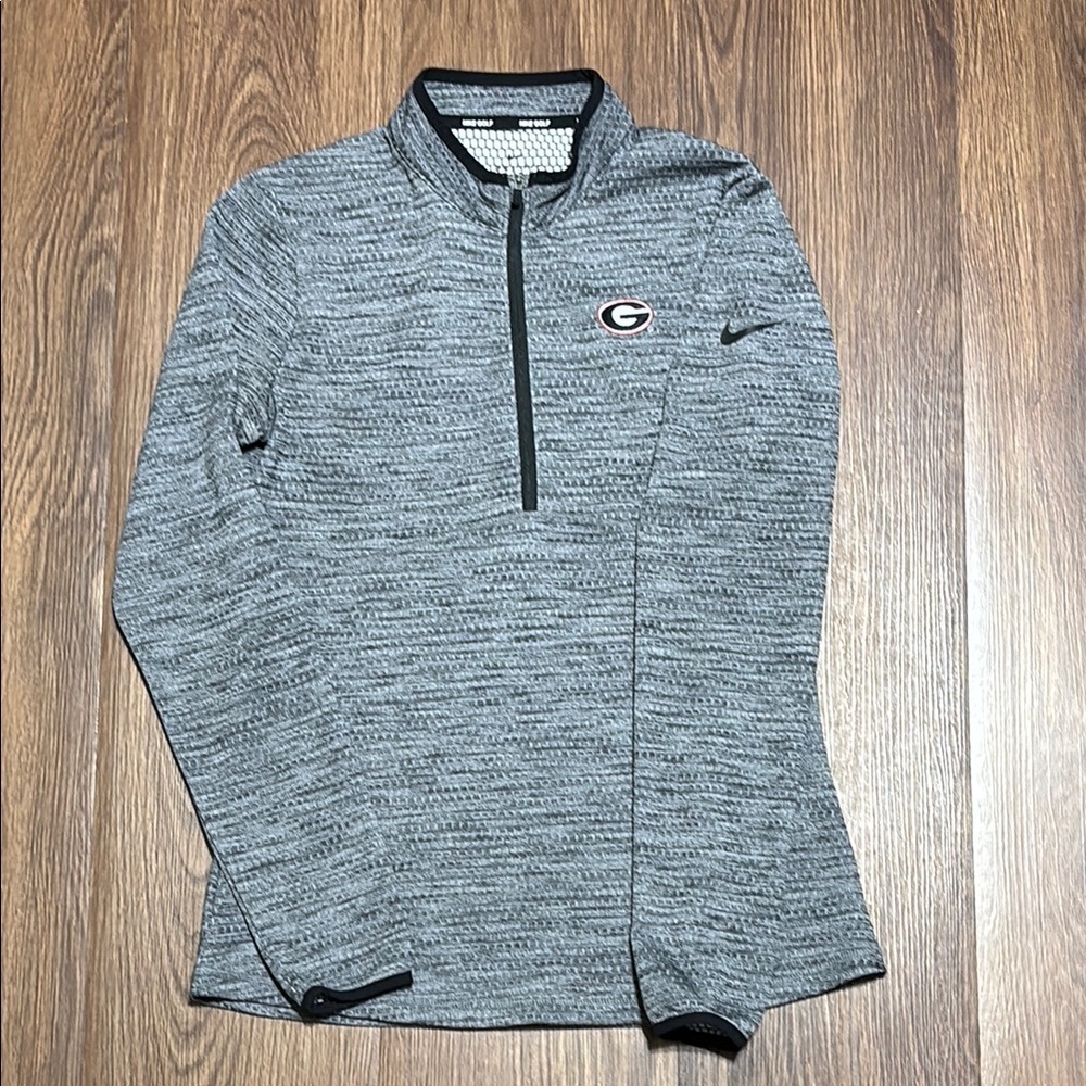 Nike Golf Georgia Bulldogs Dri-Fit Quarter Zip Pullover Women S